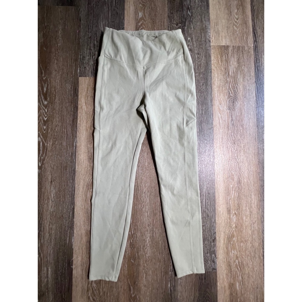 Decathlon High Waisted Leggings Women US W33 L31 Sage Green Excellent Pockets‎